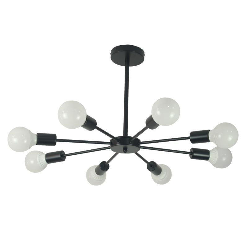 Perfur en fer antiquité de lustre antique Spoutnik suspension suspendue pour le salon