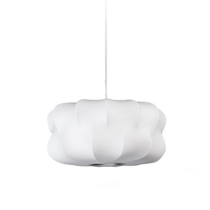 Silk 1-licht hangende lamp, Azië-stijl hanglampverlichting voor woonkamer