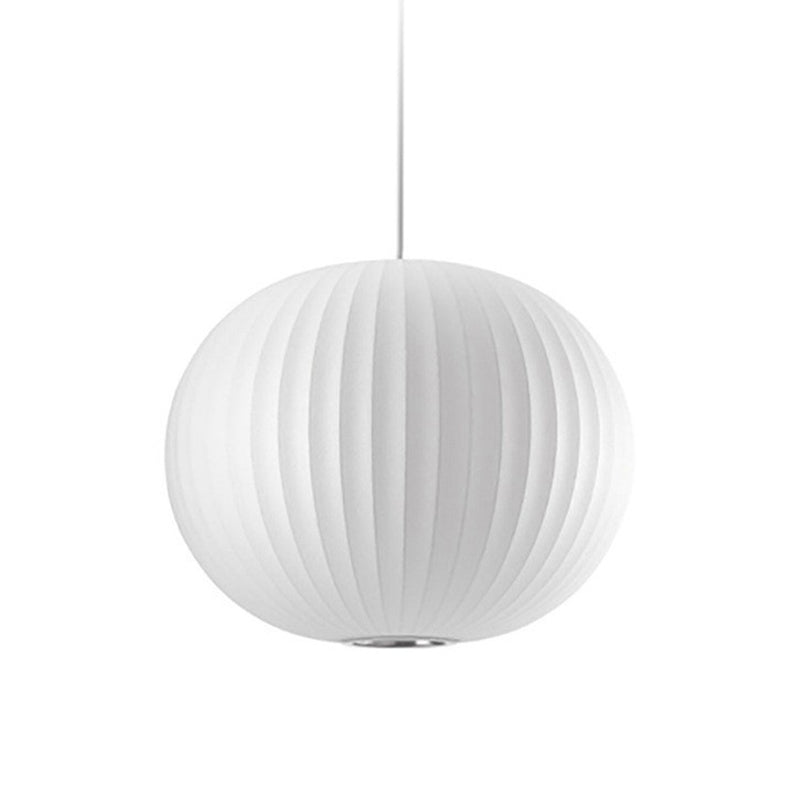 Silk 1-licht hangende lamp, Azië-stijl hanglampverlichting voor woonkamer