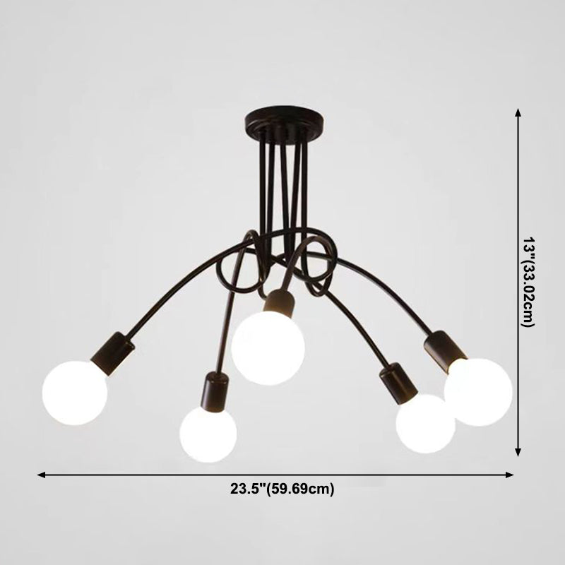 Semi-inbouwverlichting Moderne ronde bal Semi-inbouwlamp