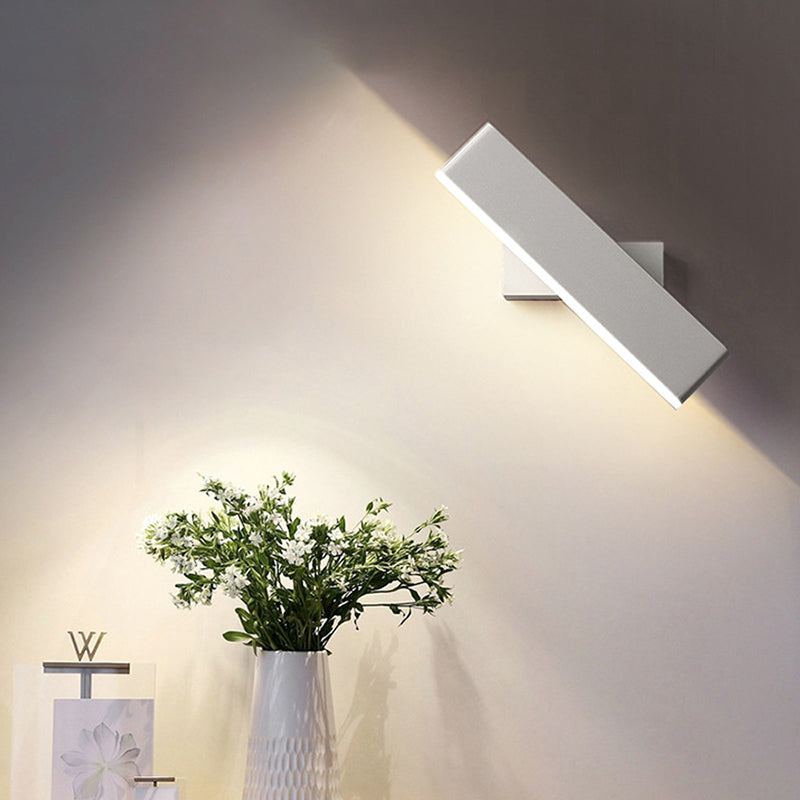 Stile moderno a parete a parete a parete a parete in metallo funzimi da parete rettangolare