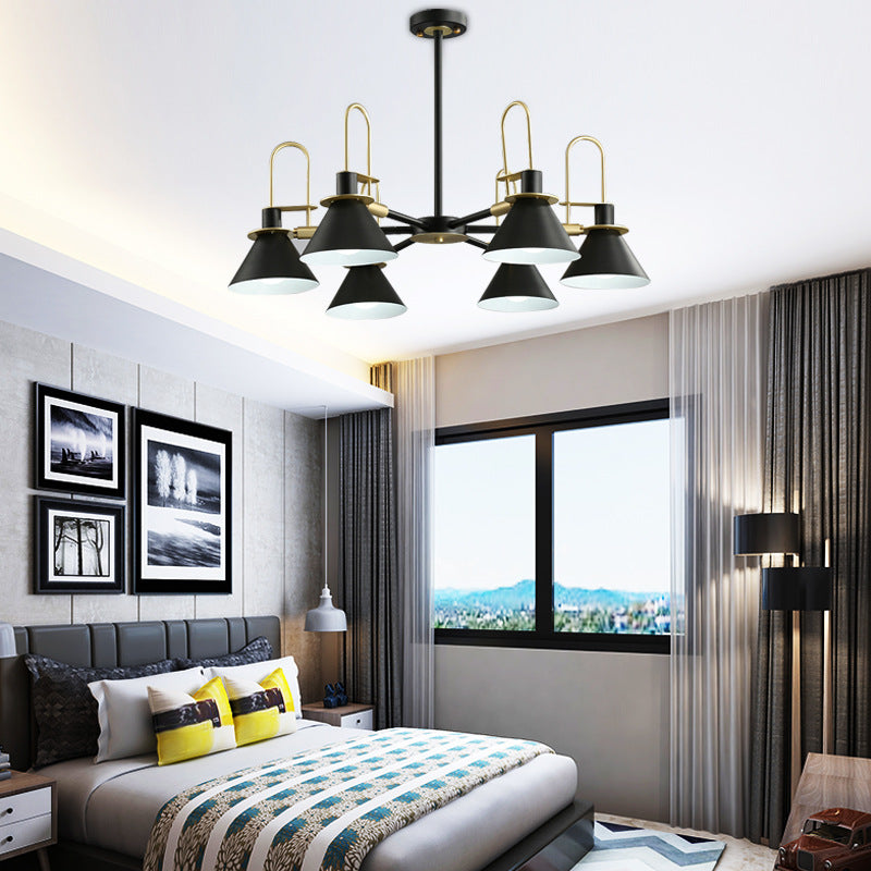 Multi Lights Minimalistisch macaron hangende plafondlicht metaalhangende kroonluchter voor zitkamer