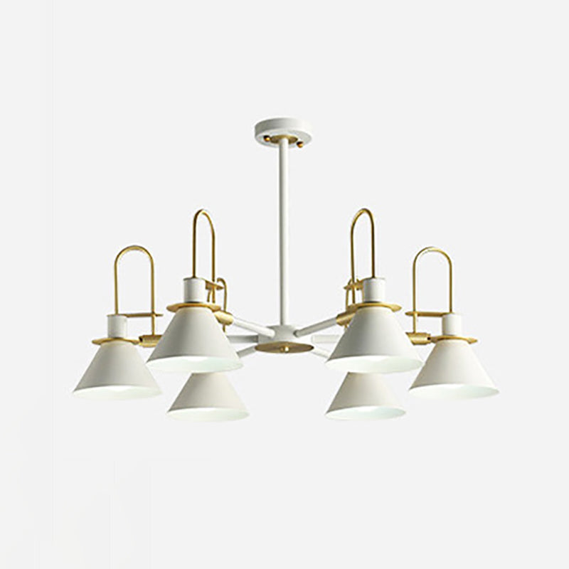 Multi Lights Minimalistisch macaron hangende plafondlicht metaalhangende kroonluchter voor zitkamer