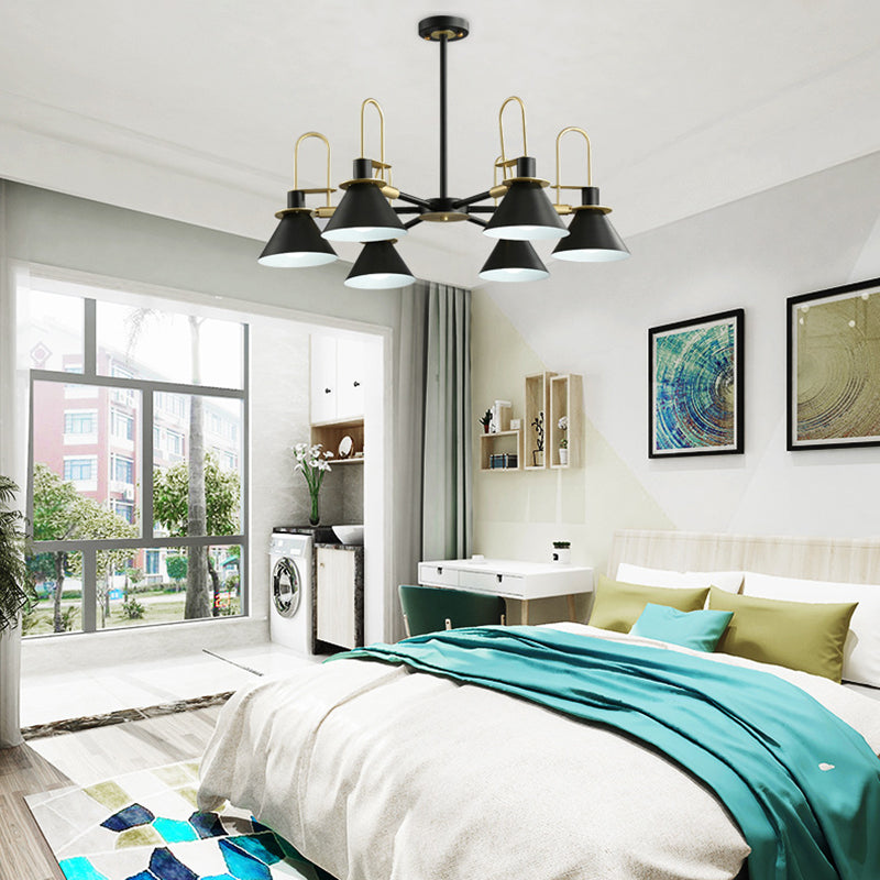 Multi Lights Minimalistisch macaron hangende plafondlicht metaalhangende kroonluchter voor zitkamer