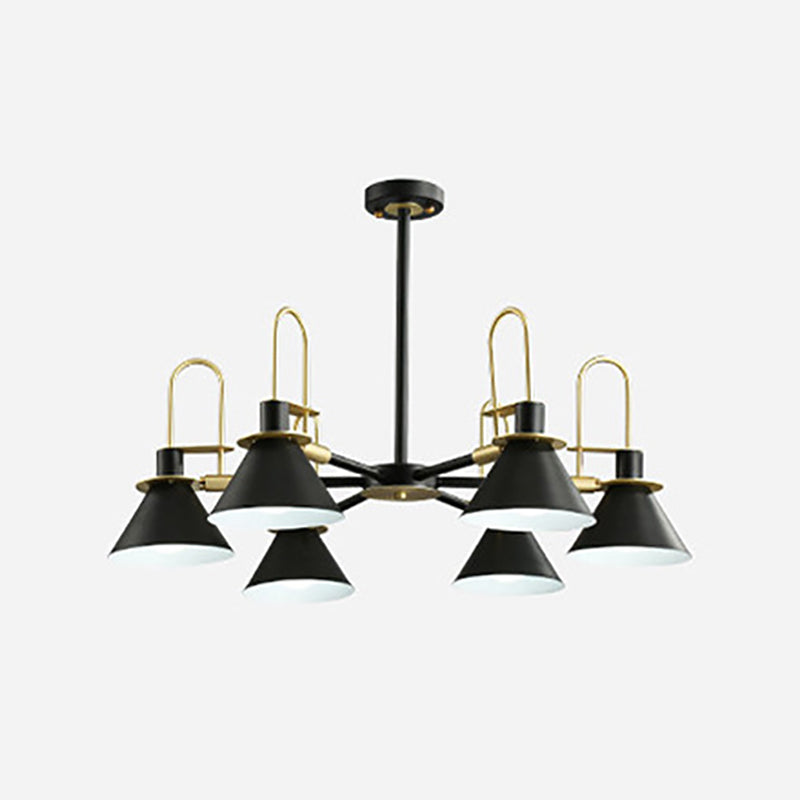 Multi Lights Minimalistisch macaron hangende plafondlicht metaalhangende kroonluchter voor zitkamer