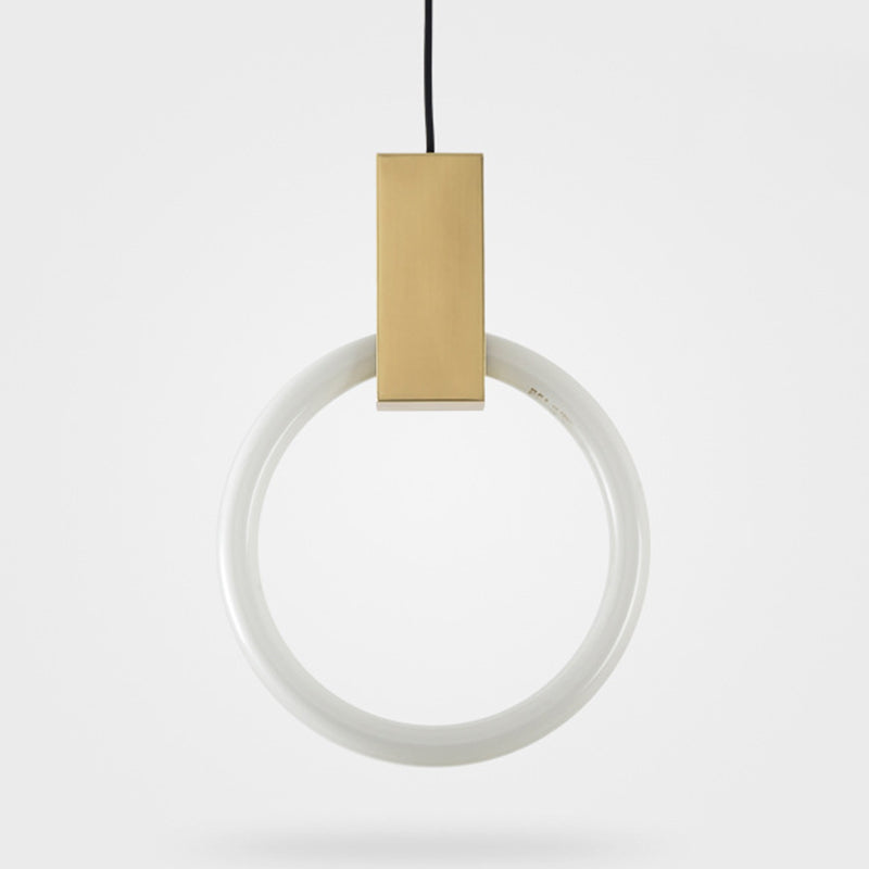 Lámpara de colgante geométrica de luz geométrica para el hogar contemporáneo para el comedor