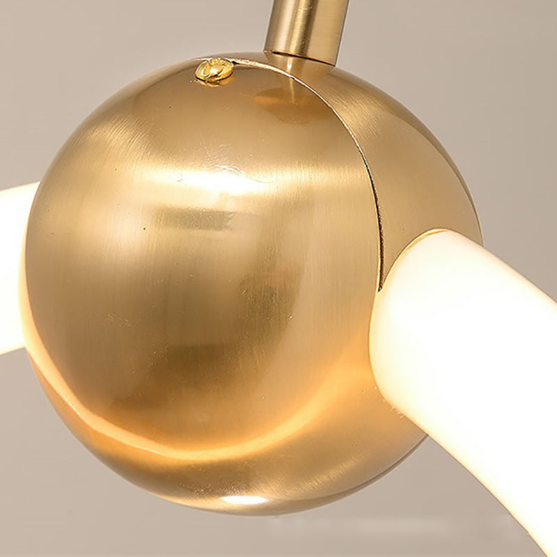 Lámpara de colgante geométrica de luz geométrica para el hogar contemporáneo para el comedor