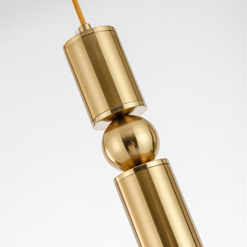 Lámpara de colgante geométrica de luz geométrica para el hogar contemporáneo para el comedor