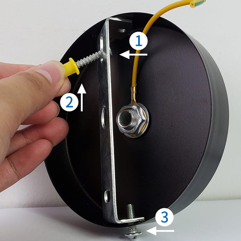 Lámpara colgante de cemento de forma de planeta LED Nordic moderno de cemento interior de cemento colgante