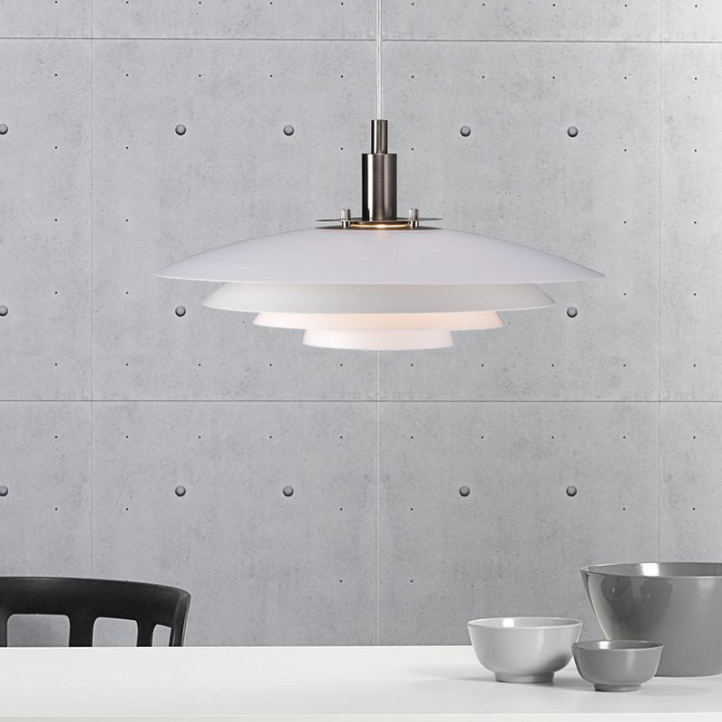 Moderne Einfachheit Metall Hanging Light Layers Design Bauernhaus Anhänger Licht für Esszimmer