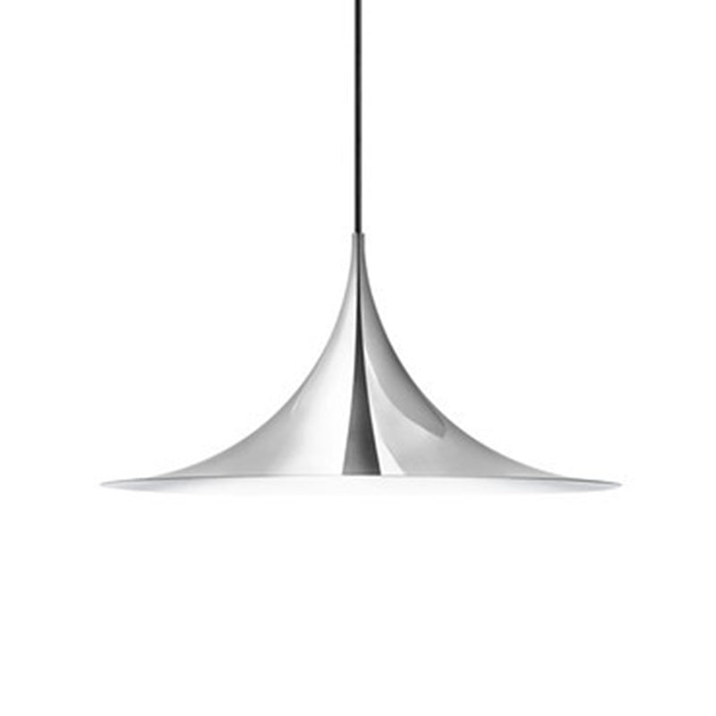 Zeitgenössischer Kegel Schatten hängend hängendes 1-Licht-Café-Café-Esszimmer-Anhängerlampe