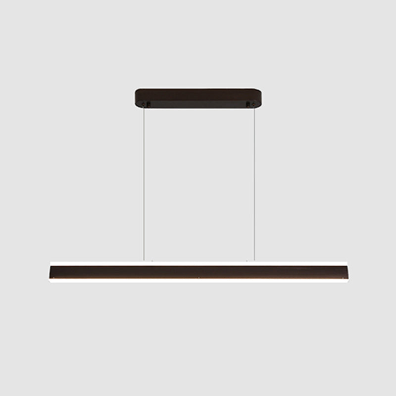 Simplicity Contemporary Kitchen Island Lights Acrylic Shade Hanging Light for Dining Room