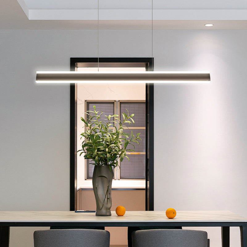 Simplicity Contemporary Kitchen Island Lights Acrylic Shade Hanging Light for Dining Room