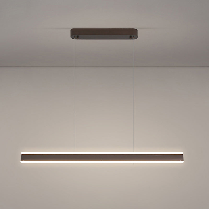 Simplicity Contemporary Kitchen Island Lights Acrylic Shade Hanging Light for Dining Room