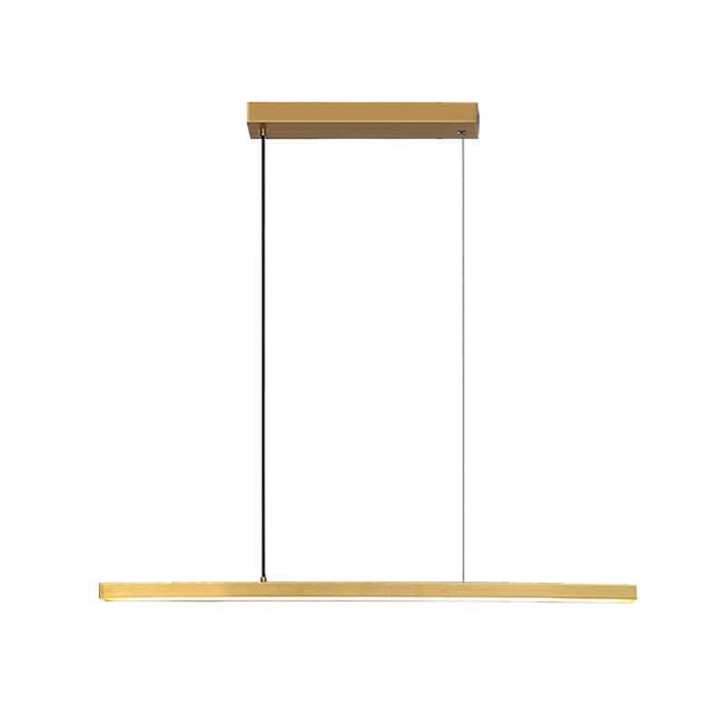 Nordic Modern Style Island Lamp Simple LED Ceiling Chandelier for Dine Room