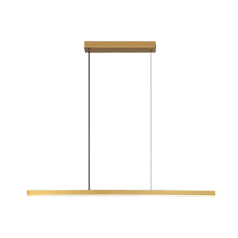 Nordic Modern Style Island Lamp Simple LED Ceiling Chandelier for Dine Room