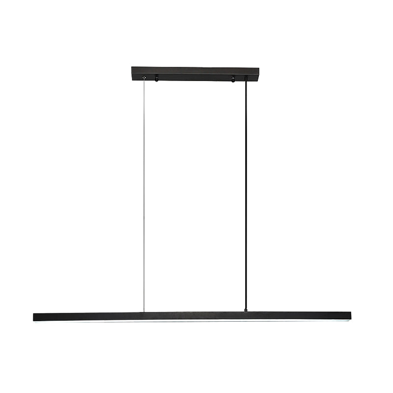 Nordic Modern Style Island Lamp Simple LED Ceiling Chandelier for Dine Room