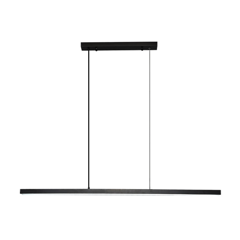 Nordic Modern Style Island Lamp Simple LED Ceiling Chandelier for Dine Room