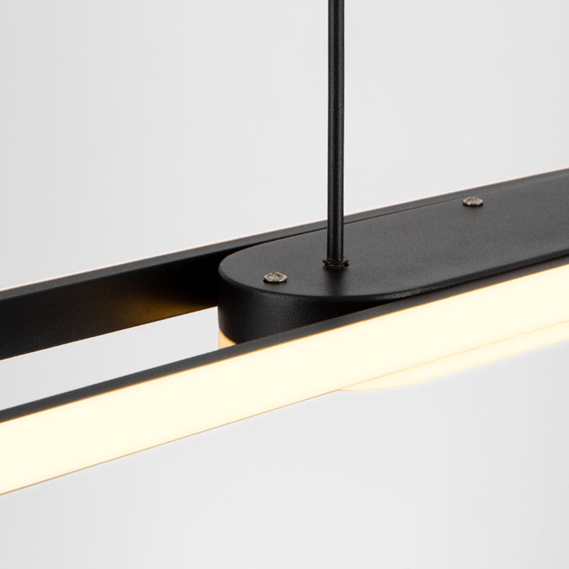 Nordic Modern Style Island Lamp Simple LED Hanging Lighting Fixture for Dining Room