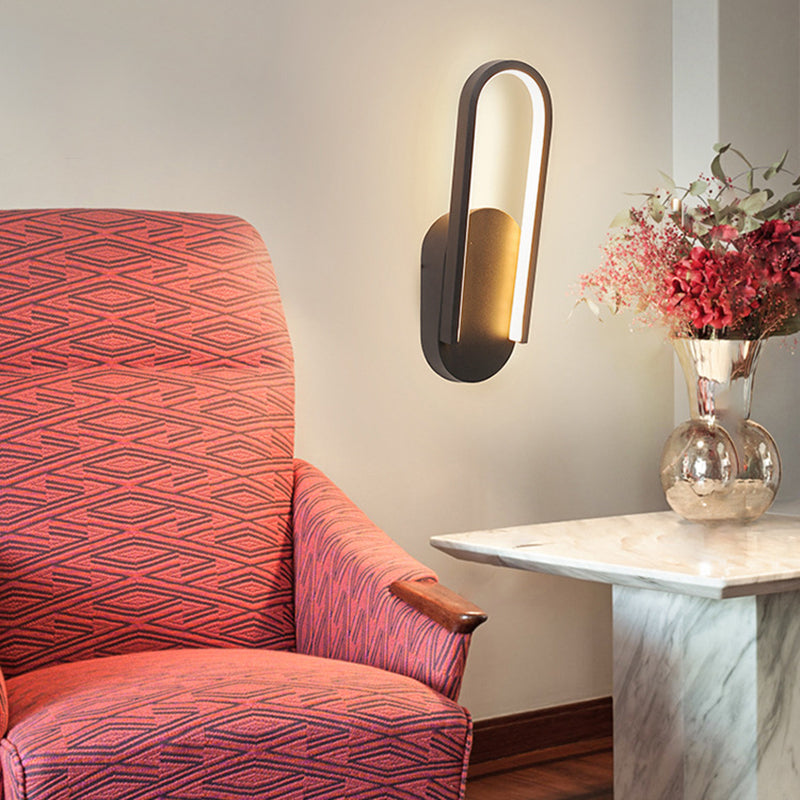 Nordique Contemporain Indoor Mur Light Creative Metal Pichons pour le salon