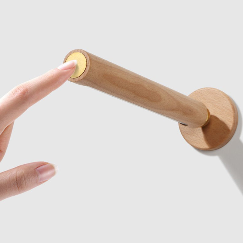 Oplaadbare buisvormige leeswandlamp Eenvoudige stijl houten bedmuurwandsconcurce