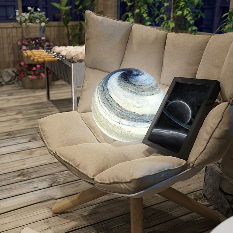 Globe Glass Table Lamp 1 Licht Moderne Simplicity Style Night Light voor slaapkamer