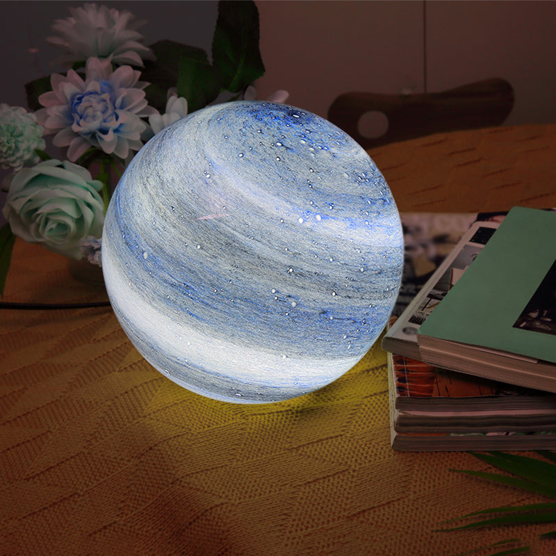 Globe Glass Table Lamp 1 Licht Moderne Simplicity Style Night Light voor slaapkamer