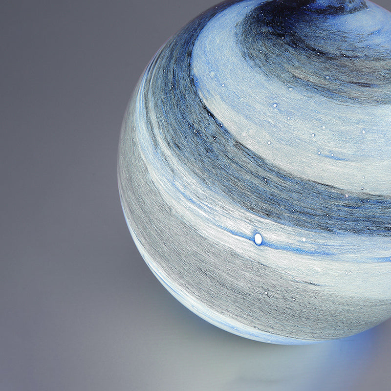 Globe Glass Table Lamp 1 Licht Moderne Simplicity Style Night Light voor slaapkamer