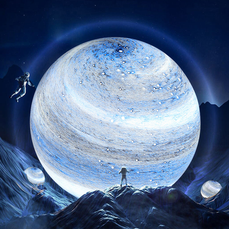 Globe Glass Table Lamp 1 Licht Moderne Simplicity Style Night Light voor slaapkamer