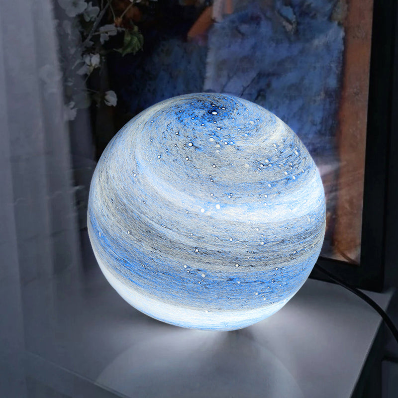 Globe Glass Table Lamp 1 Licht Moderne Simplicity Style Night Light voor slaapkamer