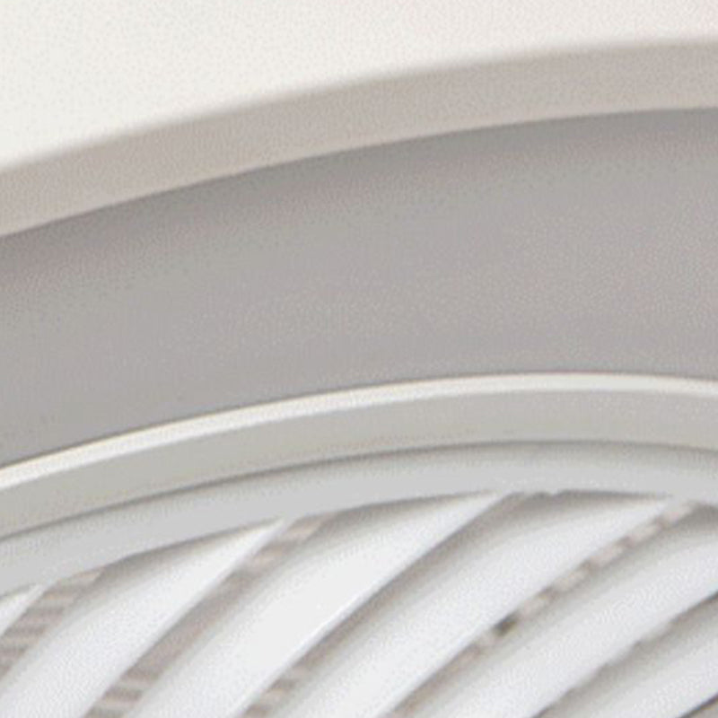 Nordic ausgehöhlte runde Lüfterlampe Metallic Schlafzimmer LED Semi Flush Deckenleuchte