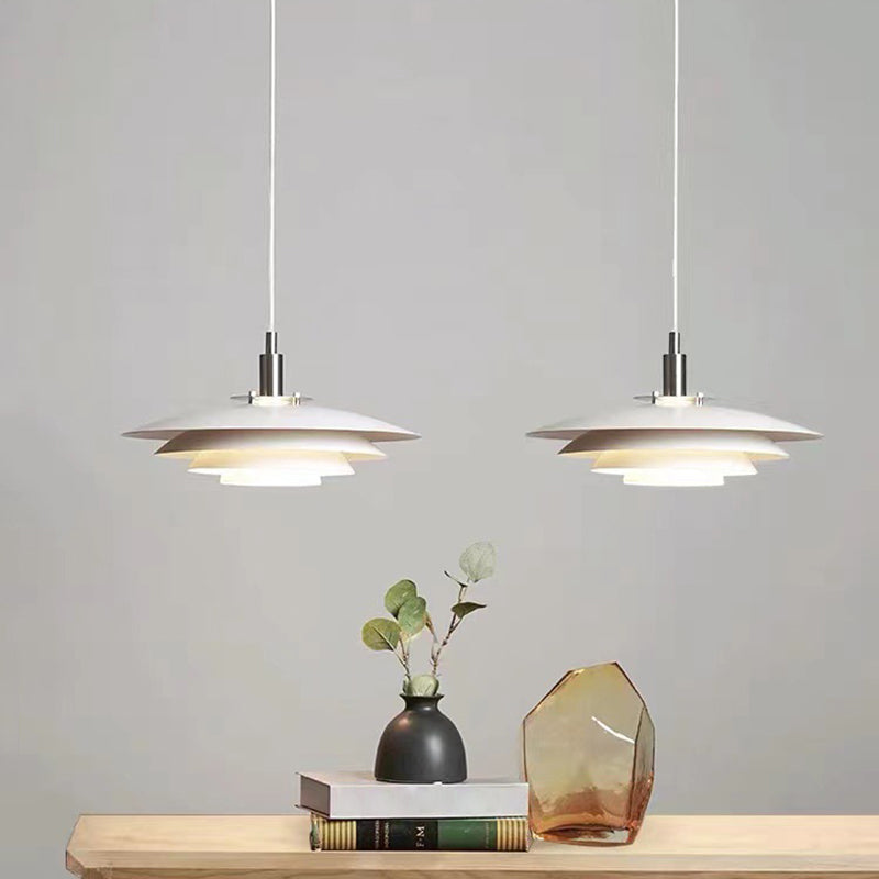 Lámpara colgante de metal ligero colgante contemporáneo para sala de estar en el salón