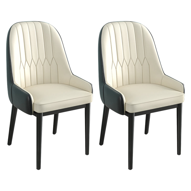 Silla de comedor de estilo escandinavo de metal Parsons Silla auxiliar de comedor para restaurante