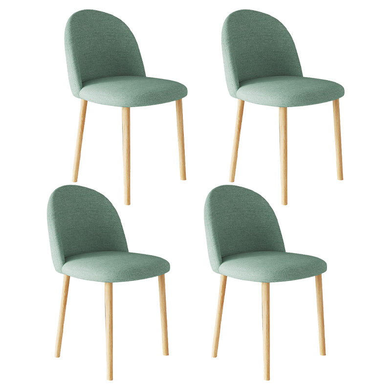 Chaise d'appoint contemporaine pour la maison, chaise de salle à manger en métal à dossier Parsons pour un usage domestique