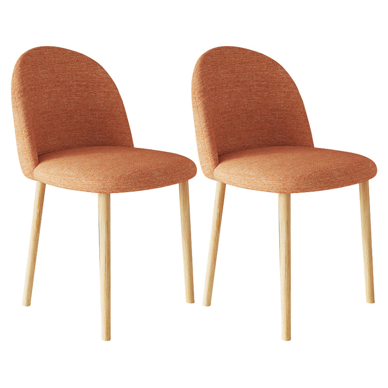 Chaise d'appoint contemporaine pour la maison, chaise de salle à manger en métal à dossier Parsons pour un usage domestique