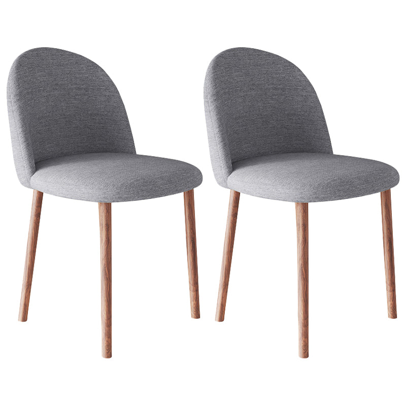 Chaise d'appoint contemporaine pour la maison, chaise de salle à manger en métal à dossier Parsons pour un usage domestique