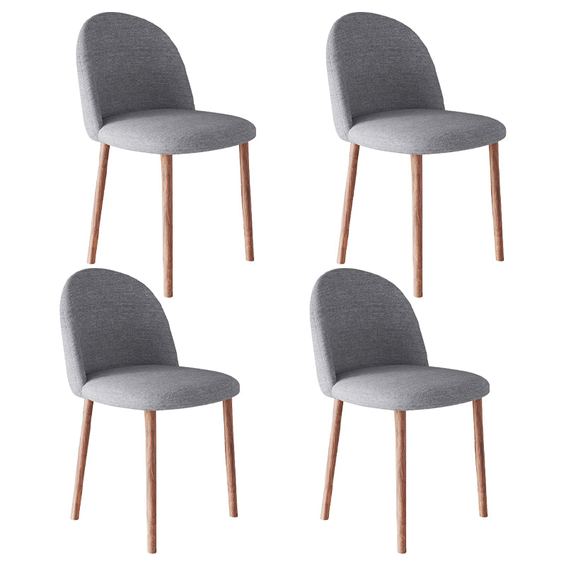 Chaise d'appoint contemporaine pour la maison, chaise de salle à manger en métal à dossier Parsons pour un usage domestique