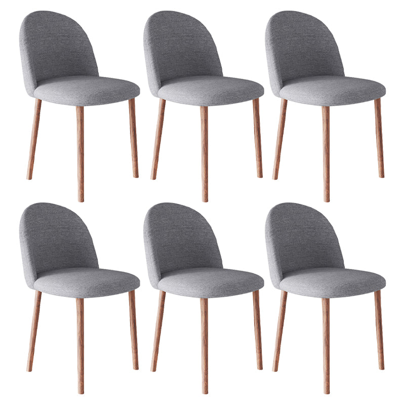 Chaise d'appoint contemporaine pour la maison, chaise de salle à manger en métal à dossier Parsons pour un usage domestique
