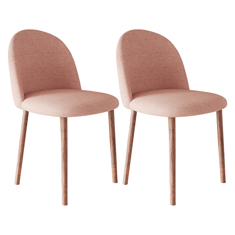 Chaise d'appoint contemporaine pour la maison, chaise de salle à manger en métal à dossier Parsons pour un usage domestique