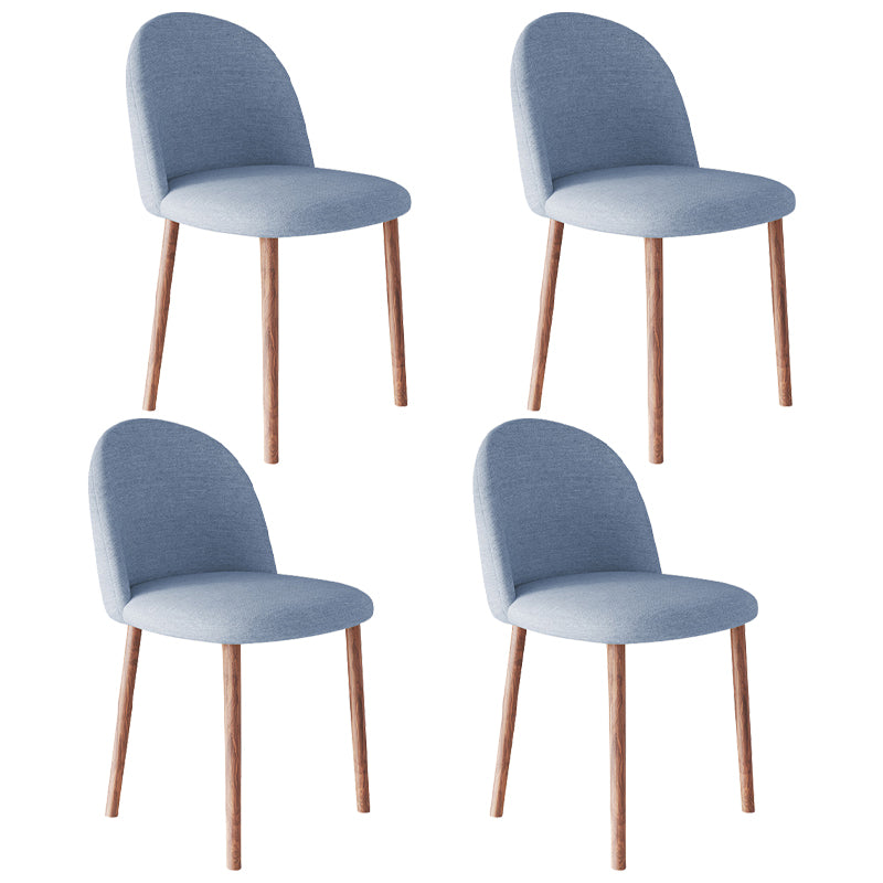 Chaise d'appoint contemporaine pour la maison, chaise de salle à manger en métal à dossier Parsons pour un usage domestique