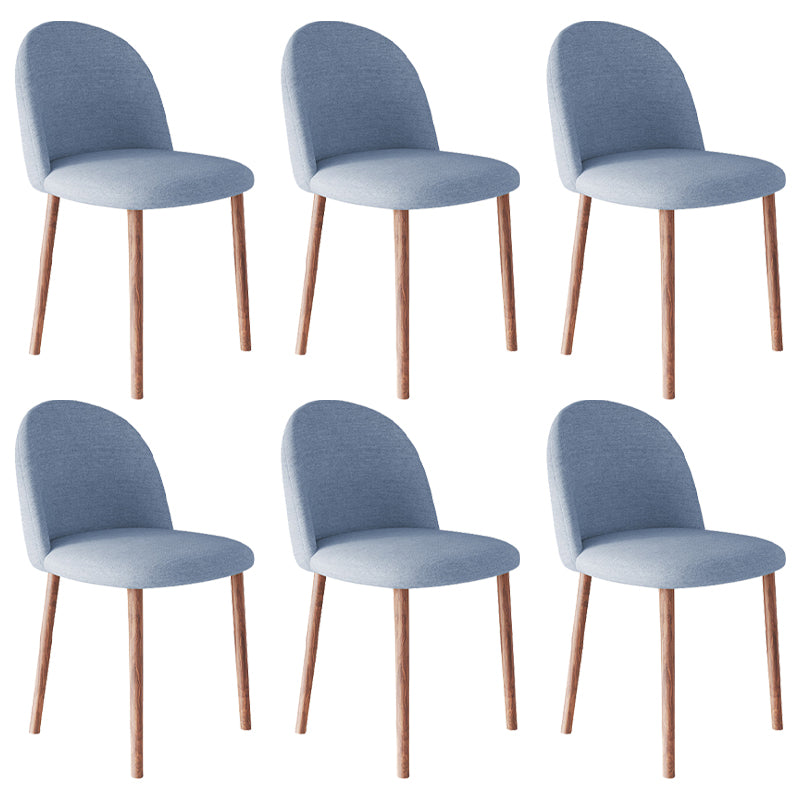 Chaise d'appoint contemporaine pour la maison, chaise de salle à manger en métal à dossier Parsons pour un usage domestique
