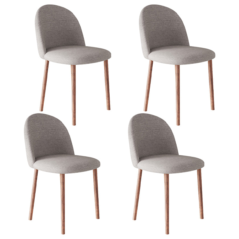 Chaise d'appoint contemporaine pour la maison, chaise de salle à manger en métal à dossier Parsons pour un usage domestique