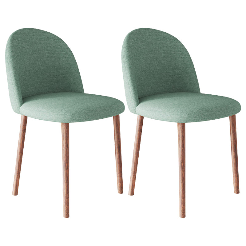 Chaise d'appoint contemporaine pour la maison, chaise de salle à manger en métal à dossier Parsons pour un usage domestique