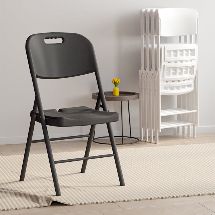 Silla de comedor de metal contemporáneo, silla lateral de comedor con respaldo abierto sin brazos para el hogar