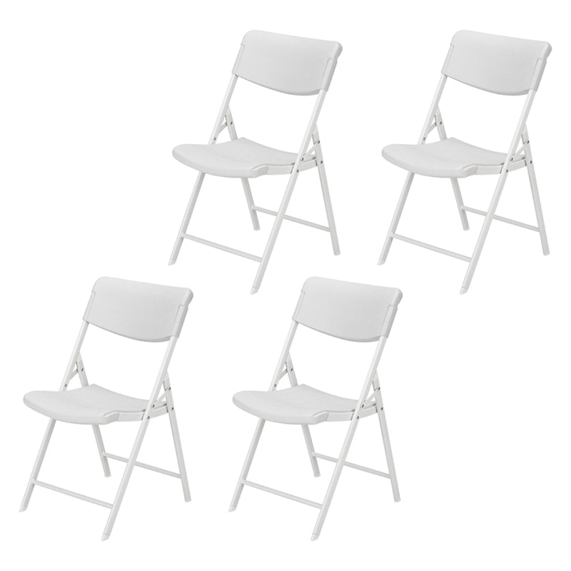 Silla de comedor de metal contemporáneo, silla lateral de comedor con respaldo abierto sin brazos para el hogar