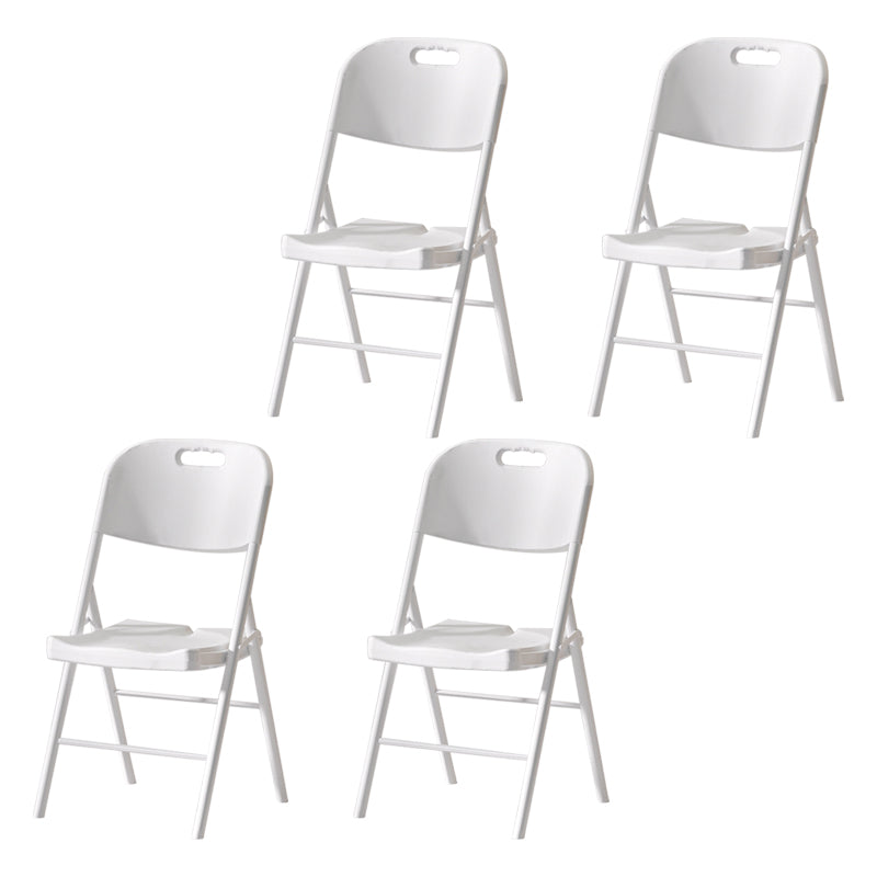 Silla de comedor de metal contemporáneo, silla lateral de comedor con respaldo abierto sin brazos para el hogar