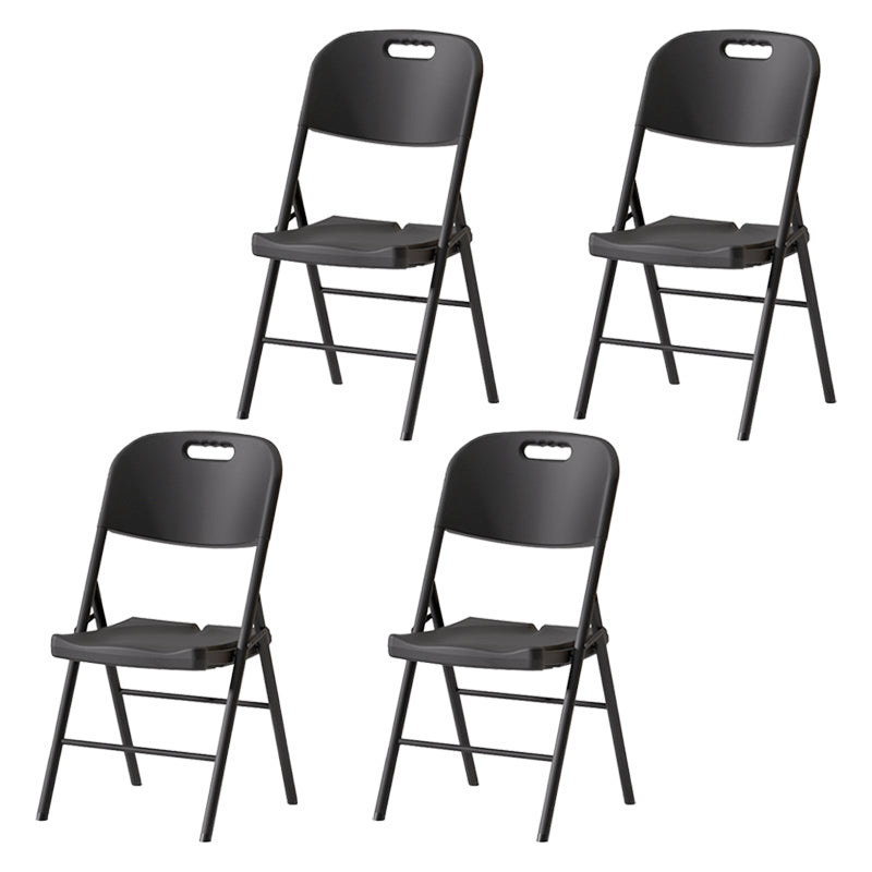 Silla de comedor de metal contemporáneo, silla lateral de comedor con respaldo abierto sin brazos para el hogar