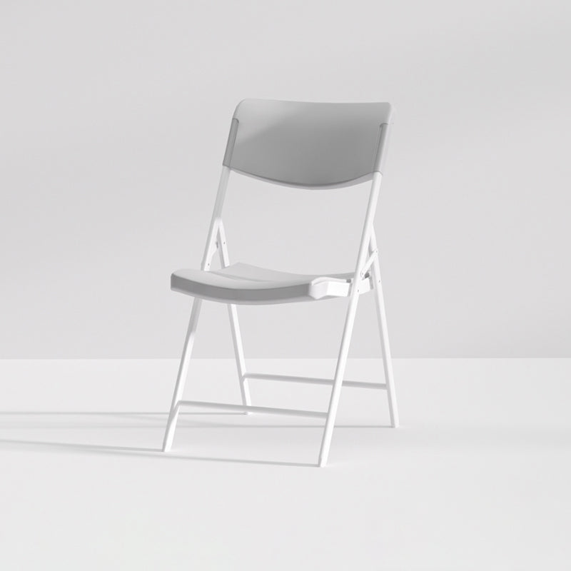 Silla de comedor de metal contemporáneo, silla lateral de comedor con respaldo abierto sin brazos para el hogar
