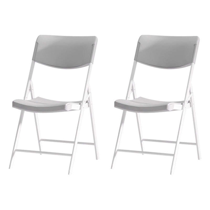 Silla de comedor de metal contemporáneo, silla lateral de comedor con respaldo abierto sin brazos para el hogar