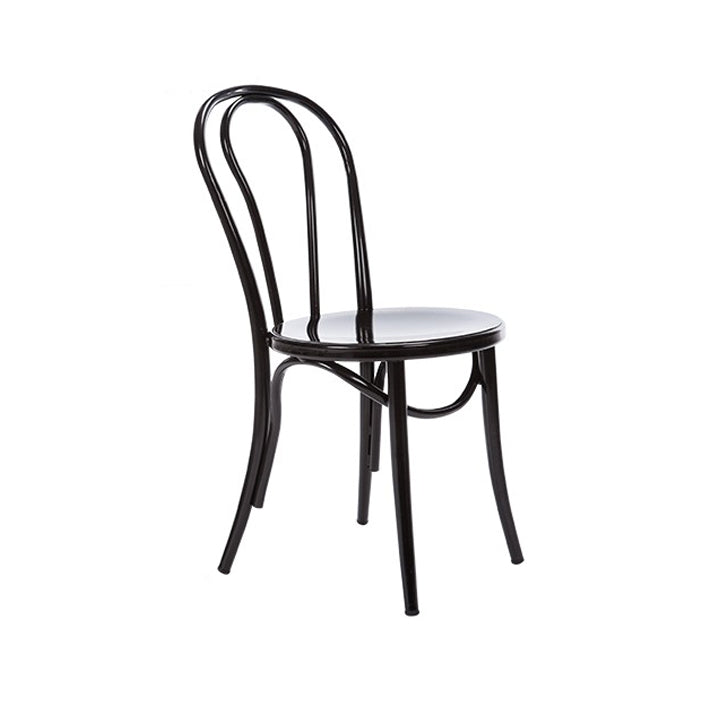 Eigentijdse stijl metalen eetkamerstoelen Windsor achter armloze stoel voor keuken